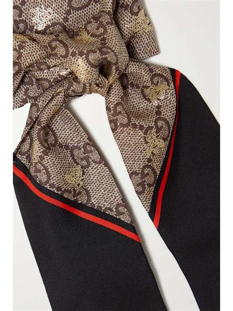 gucci scarf net a porter|gucci scarf price.